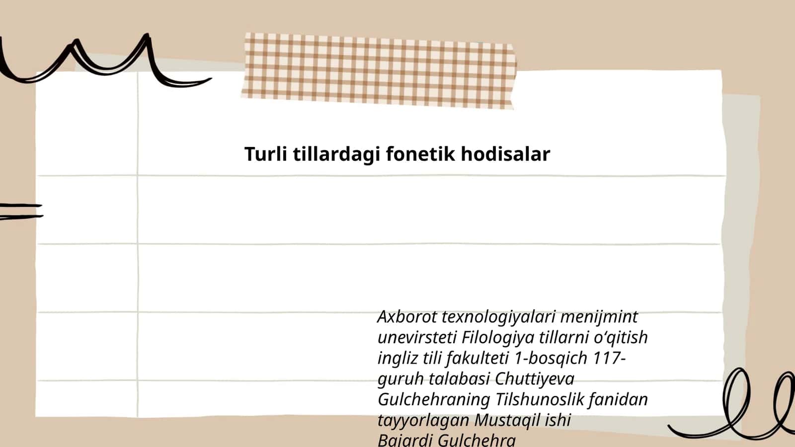 Turli tillardagi fonetik hodisalar