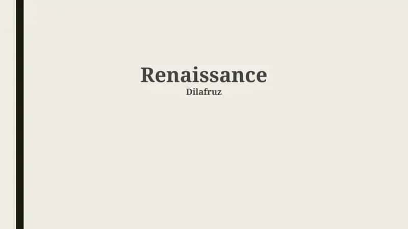 Renaissance