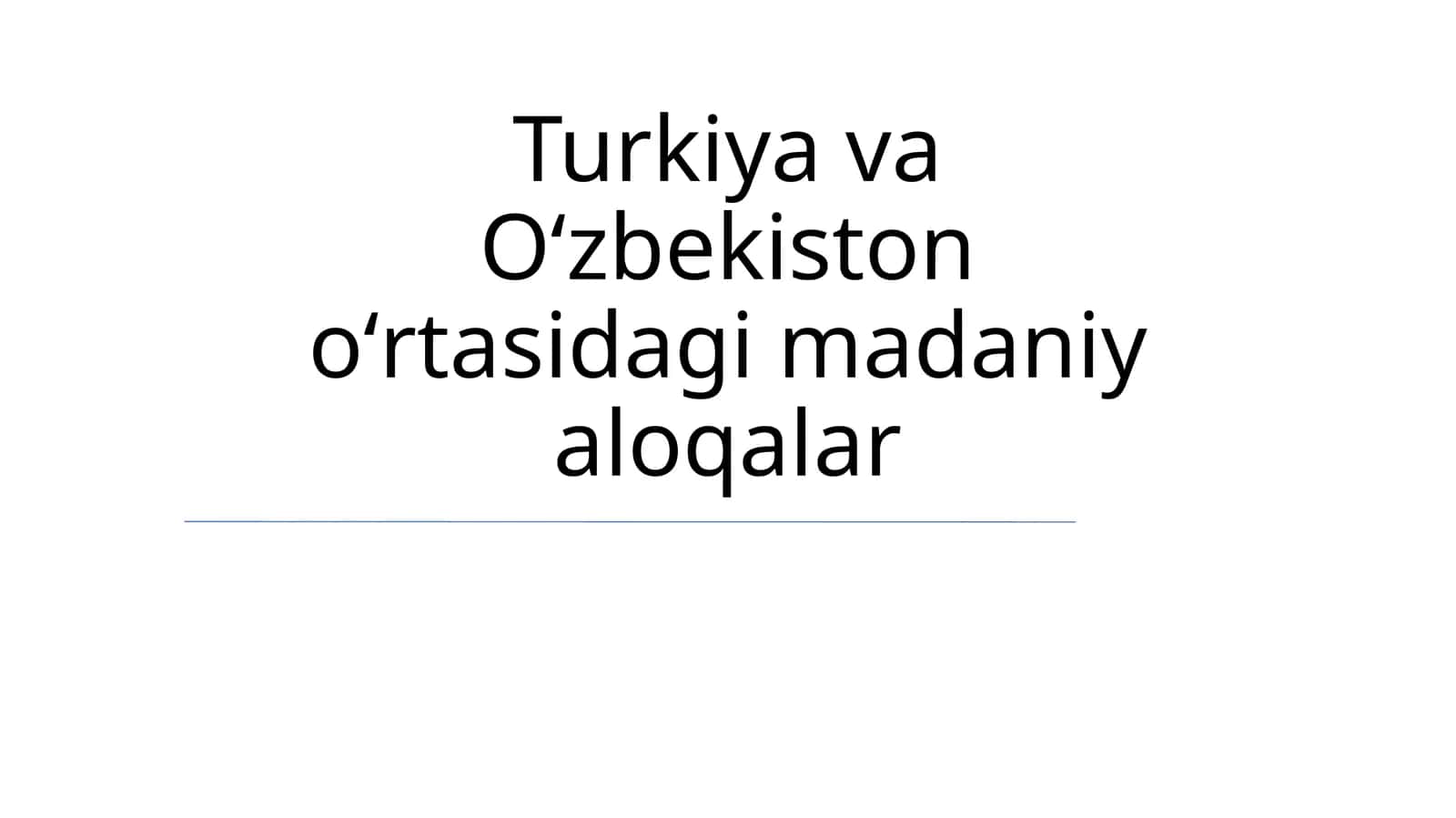 Madaniy almashinuv va diplomatiya