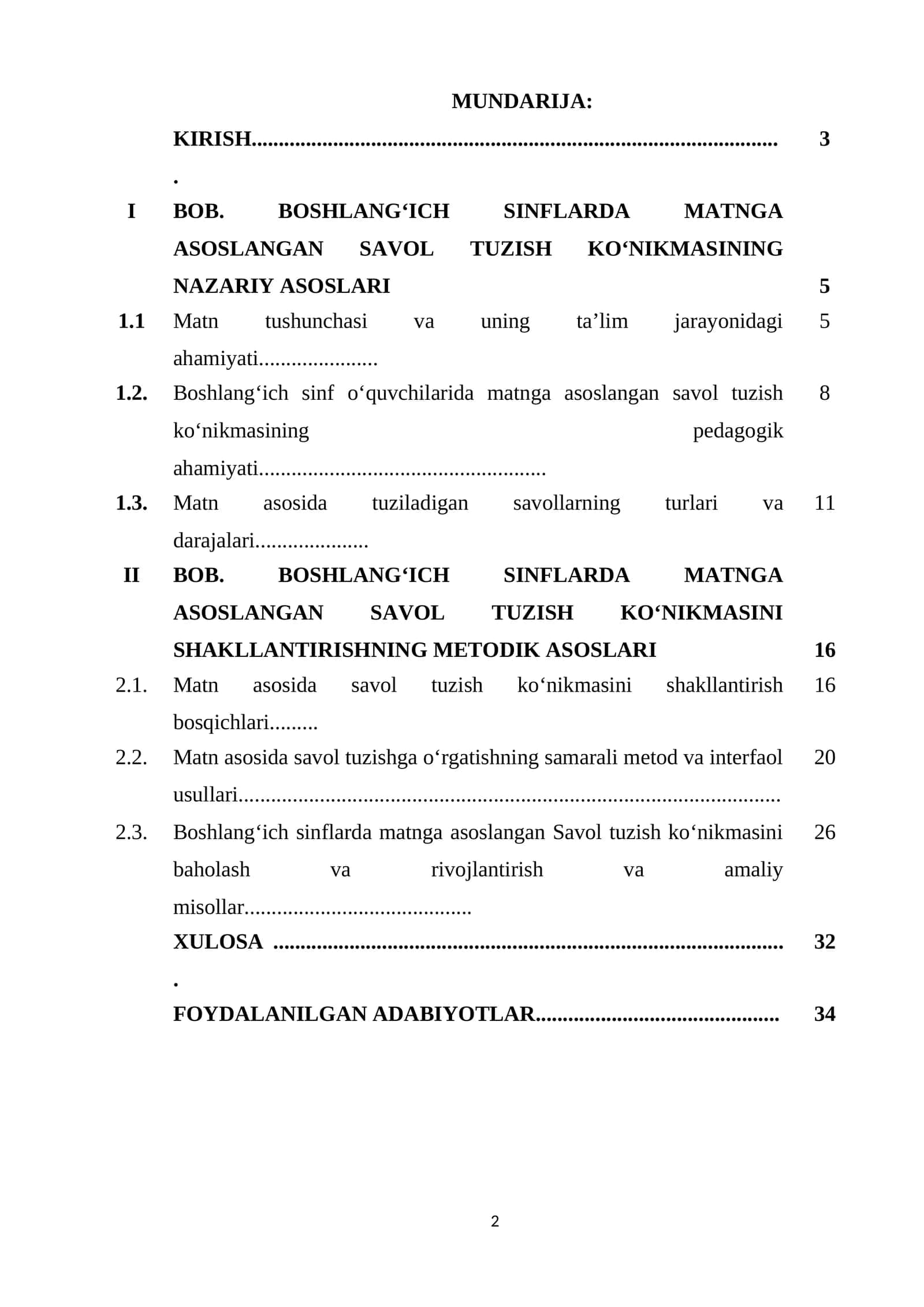 Matnga asoslangan Savol Tuzish Ko‘nikmasi