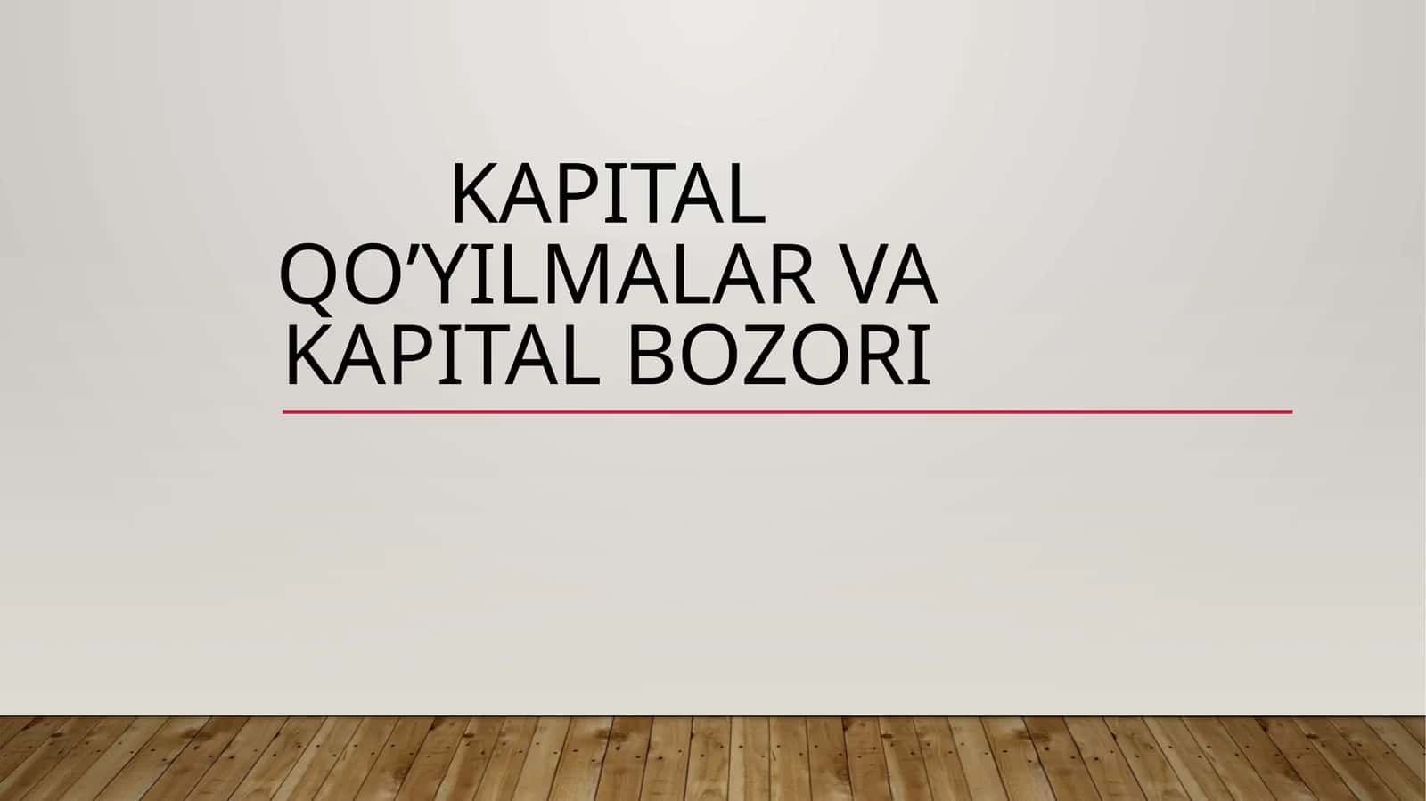 Kapital