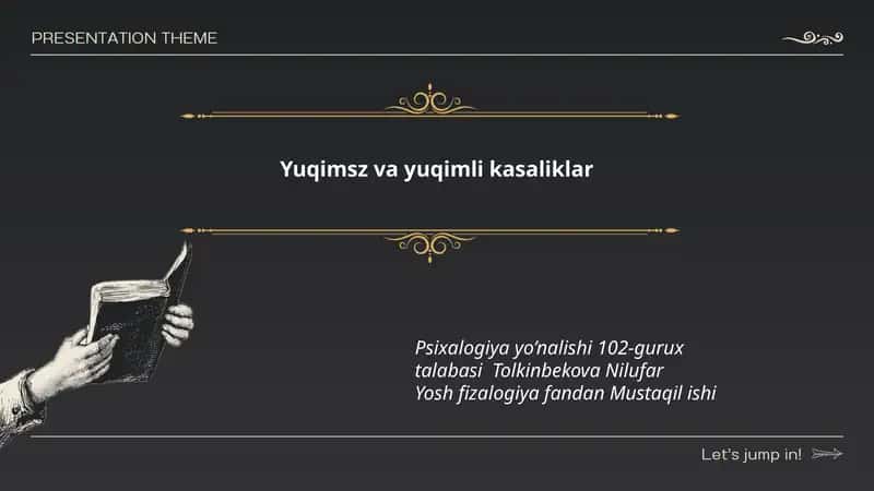 Yuqimsz va yuqimli kasaliklar
