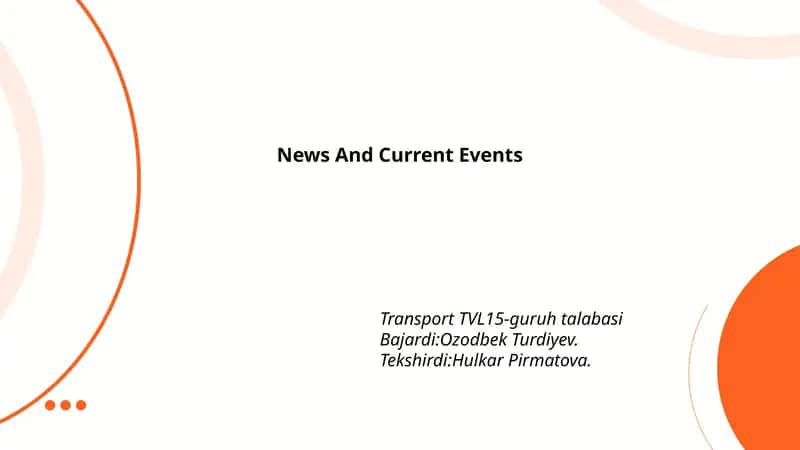 Breaking News