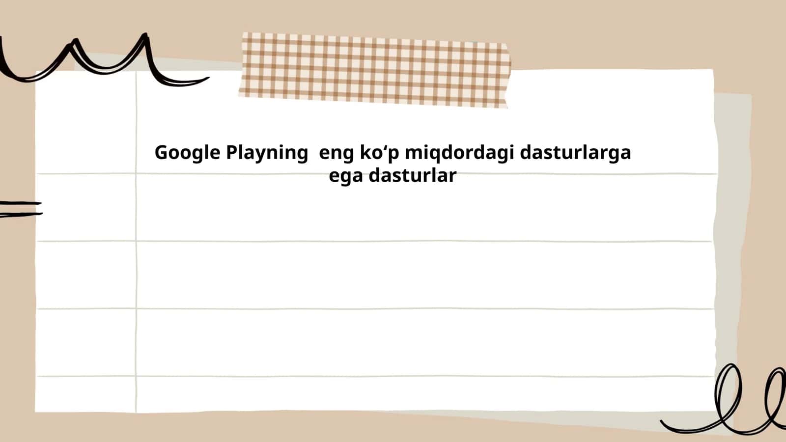 Mobil texnologiyalari fanidan mustaqil ishi