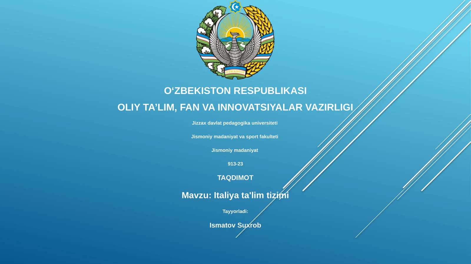 Italiya ta'lim tizimi