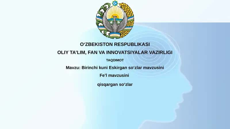 Eskirgan so'zlar