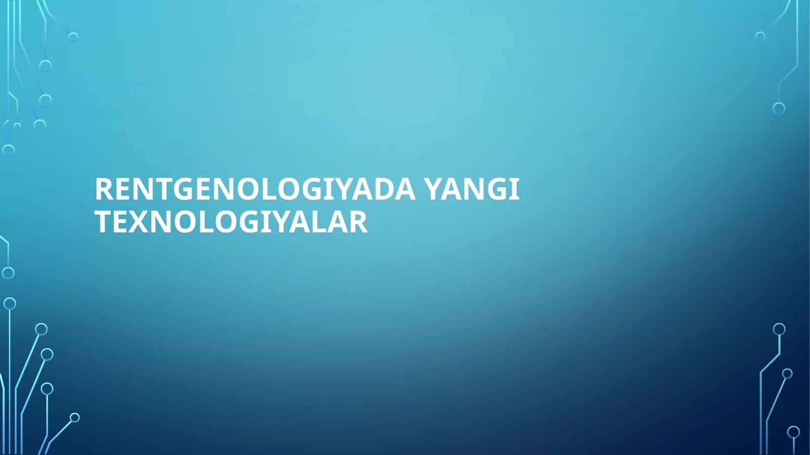 Rentgen anatomiyasi