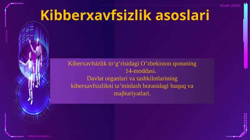 Kiberxavfsizlik asoslari