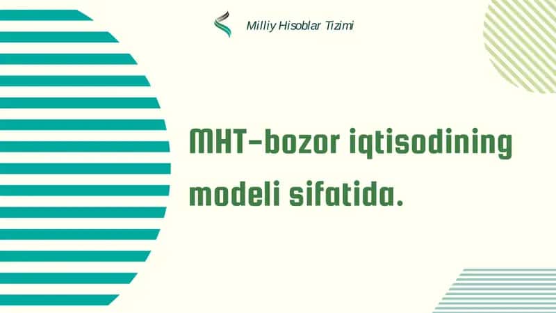 Milliy Hisoblar Tizimi