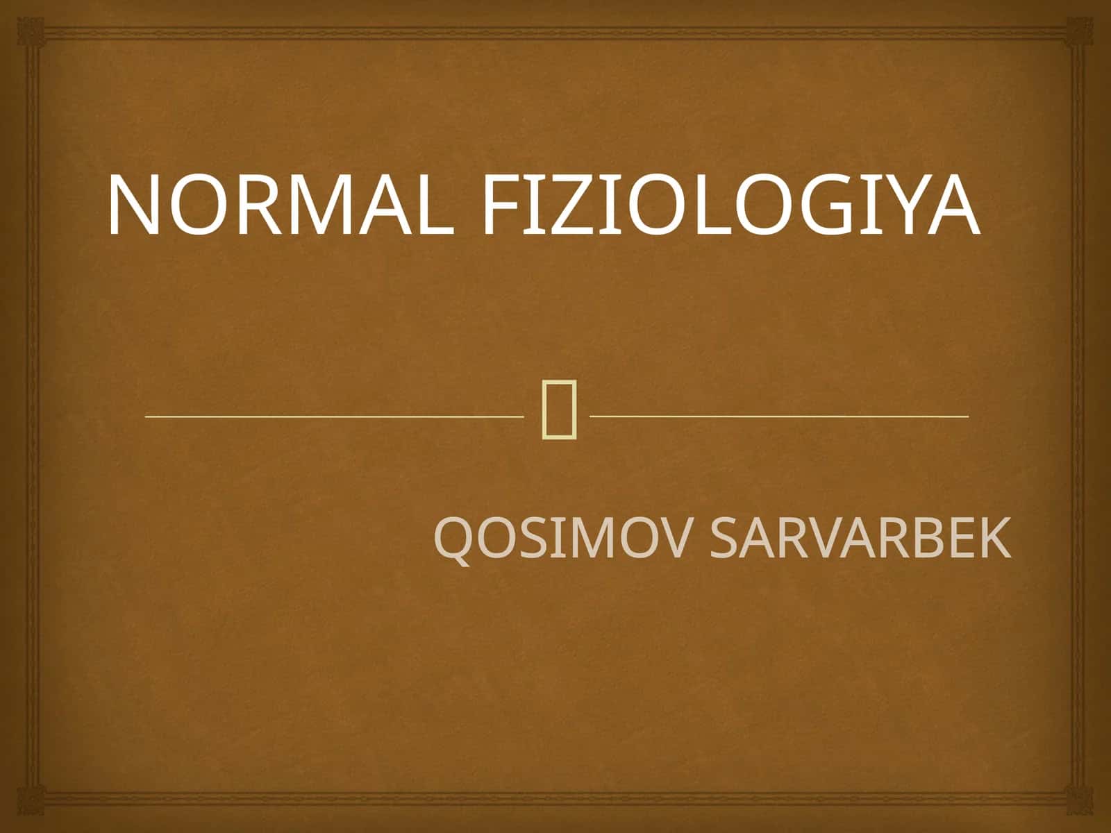 Vegetativ nerv tizimining asosiy qismlari