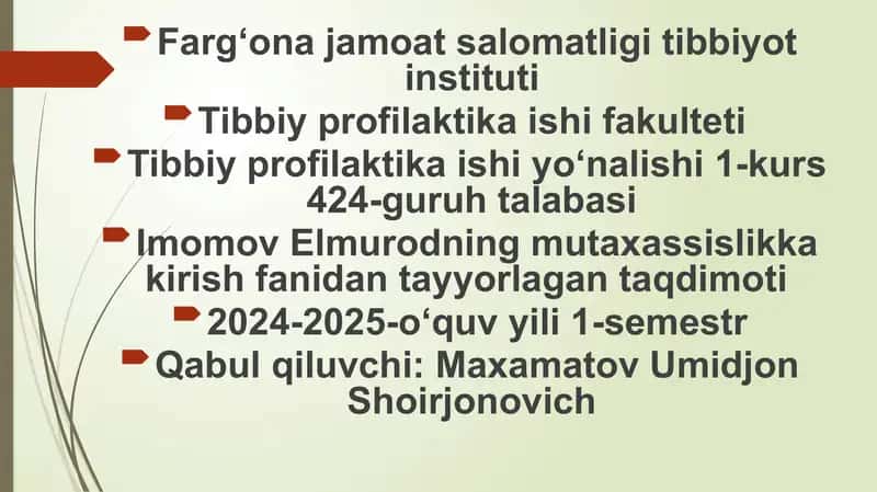 SEO va JSB strukturasi va faoliyati