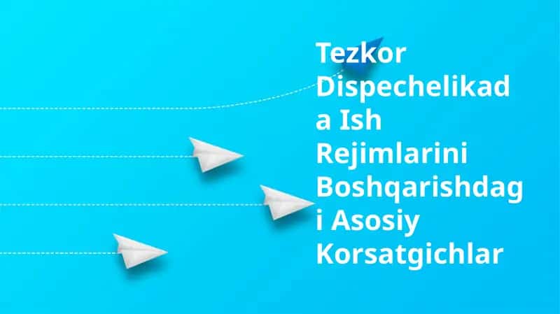 Tezkor Dispechelikada Ish Rejimlarini Boshqarishdagi Asosiy Korsatgichlar
