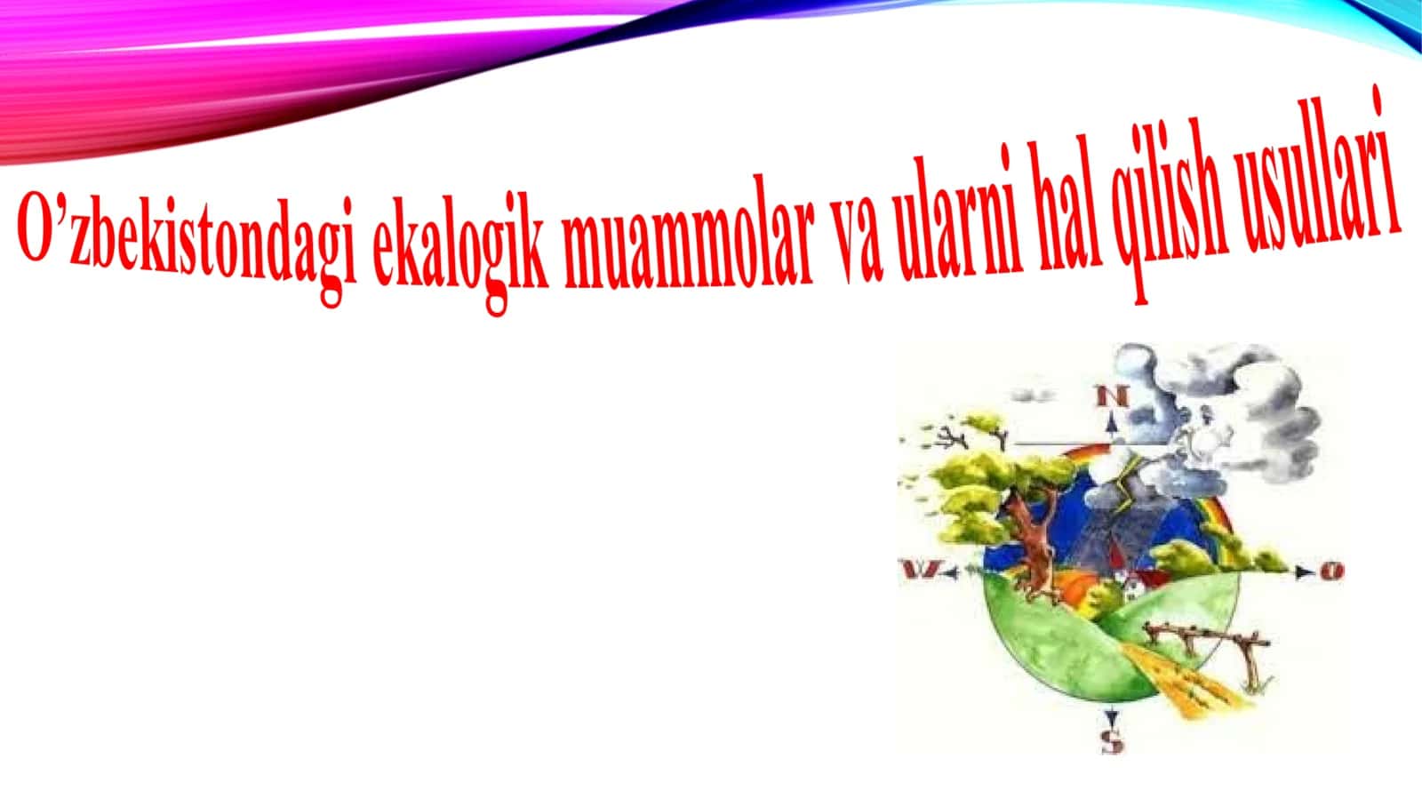 Aholining sihat-salomatligi uchun qulay sharoit yaratish