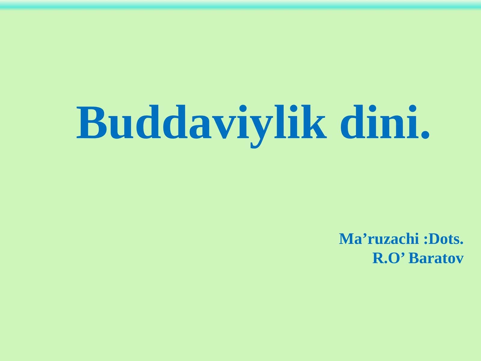 Buddaviylik dini