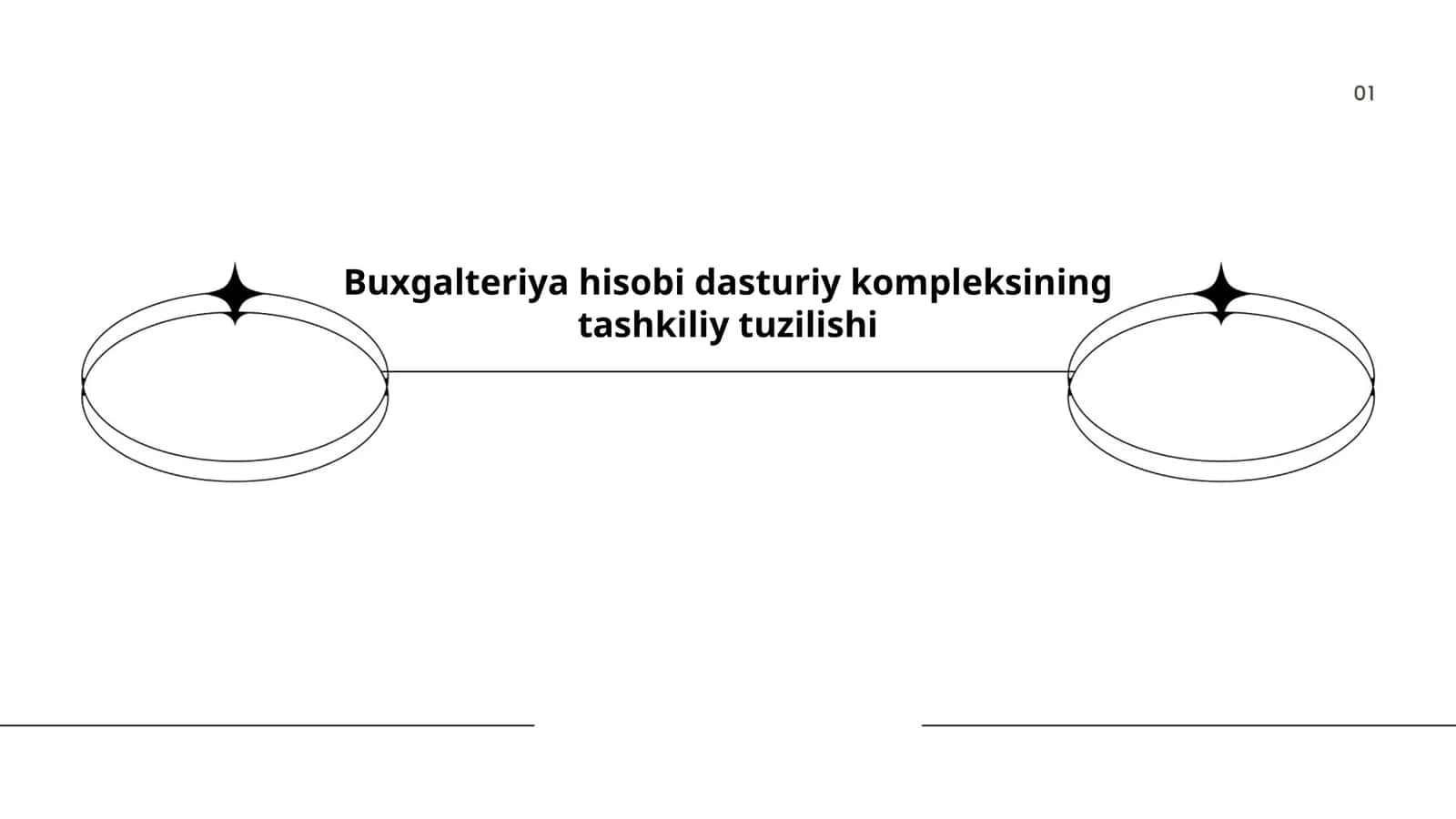 Buxgalteriya hisobi dasturiy kompleksining tashkiliy tuzilishi