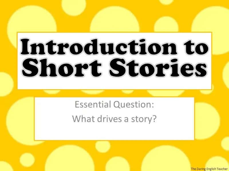 Introduction to Short Stories