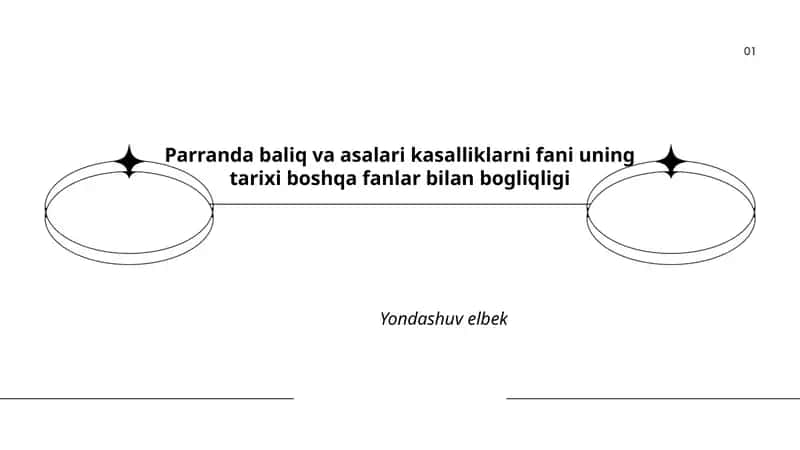 Parranda baliq va asalari kasalliklarni fanining tarixi