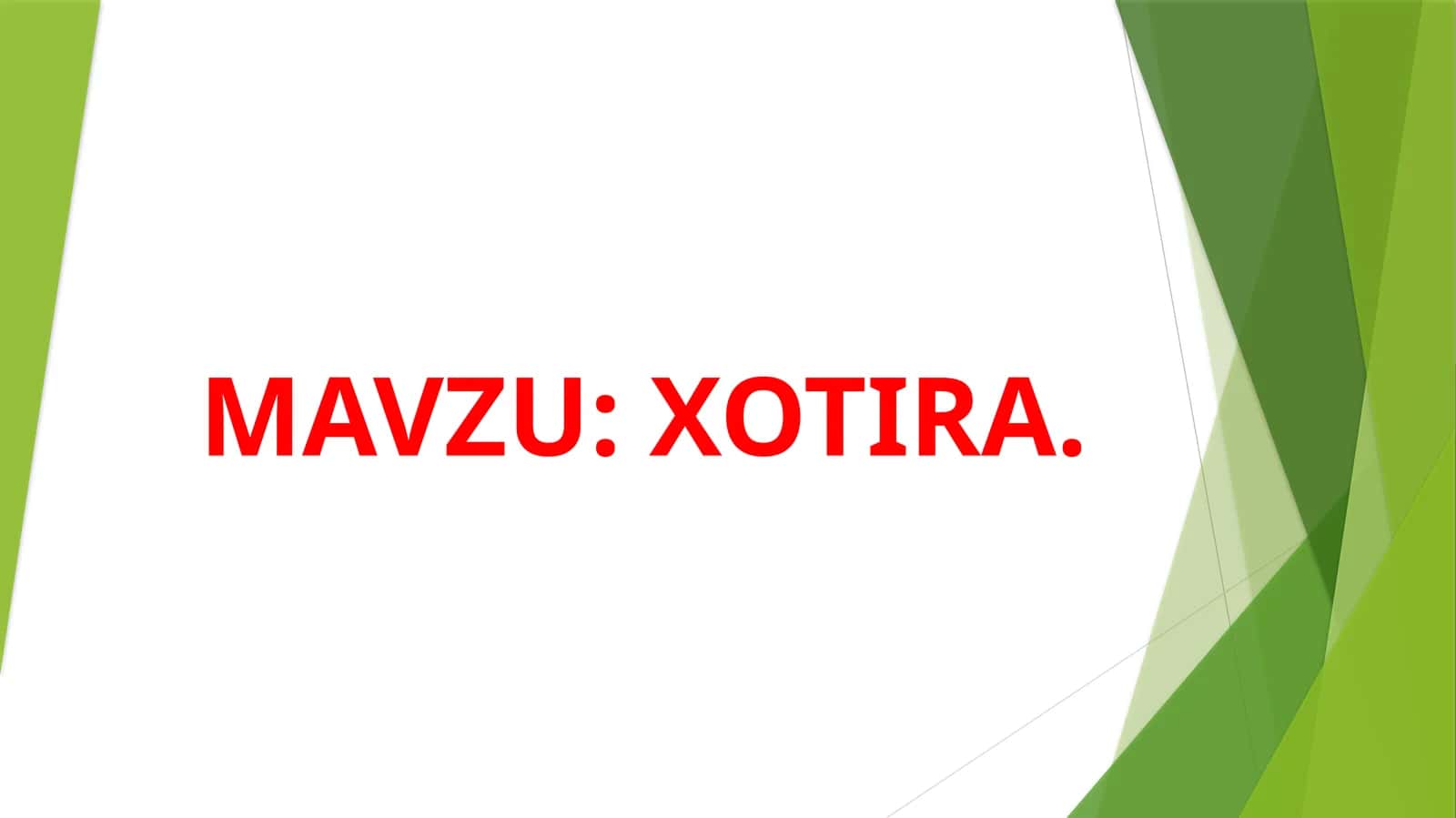 Xotira