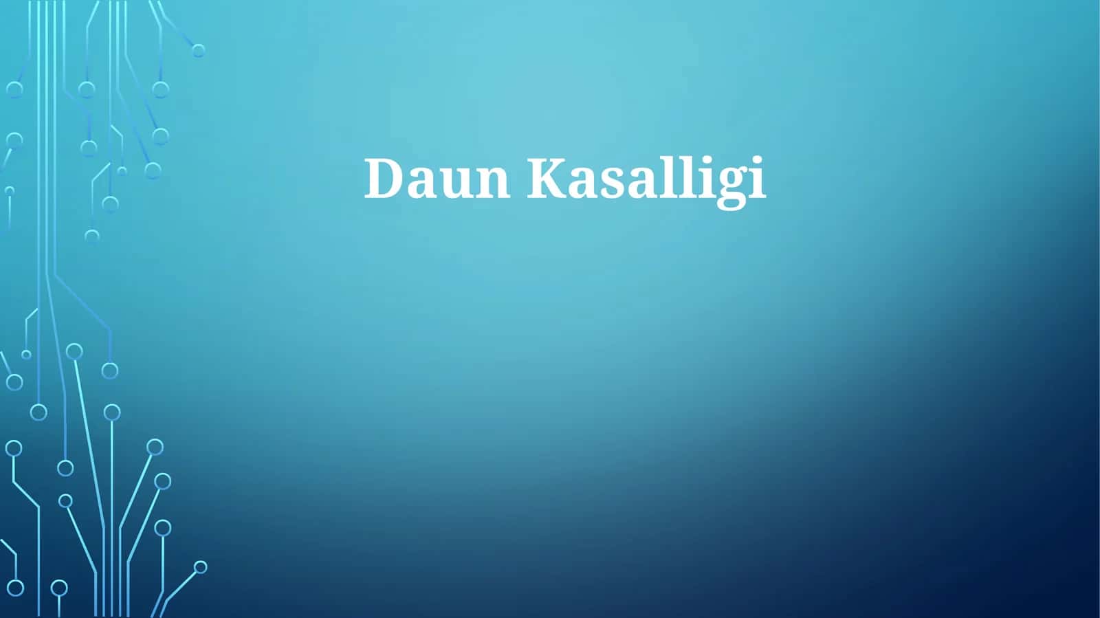 DaunKasalligi