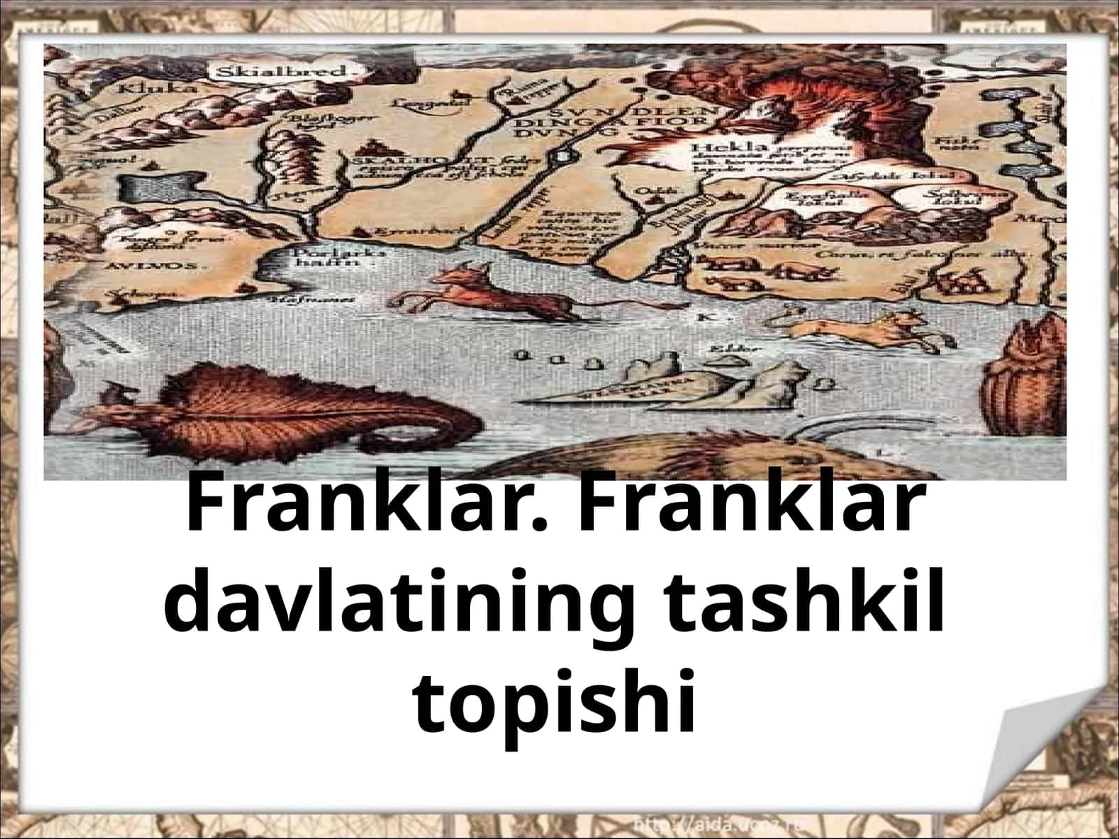 Franklar. Franklar davlatining tashkil topishi