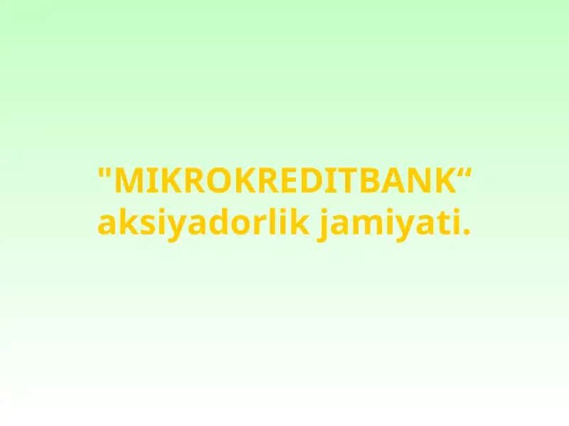 Mikrokreditlar