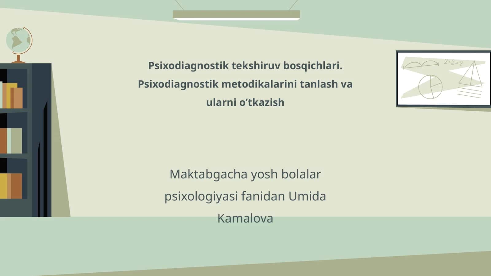 Psixodiagnostik tekshiruv bosqichlari