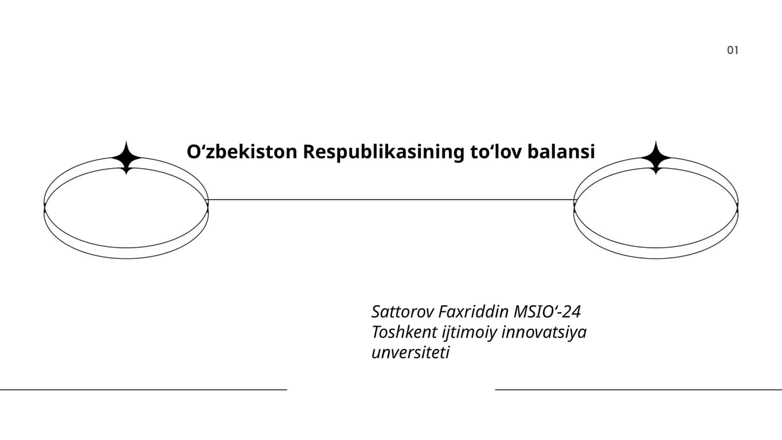 Oʻzbekiston Respublikasining toʻlov balansi