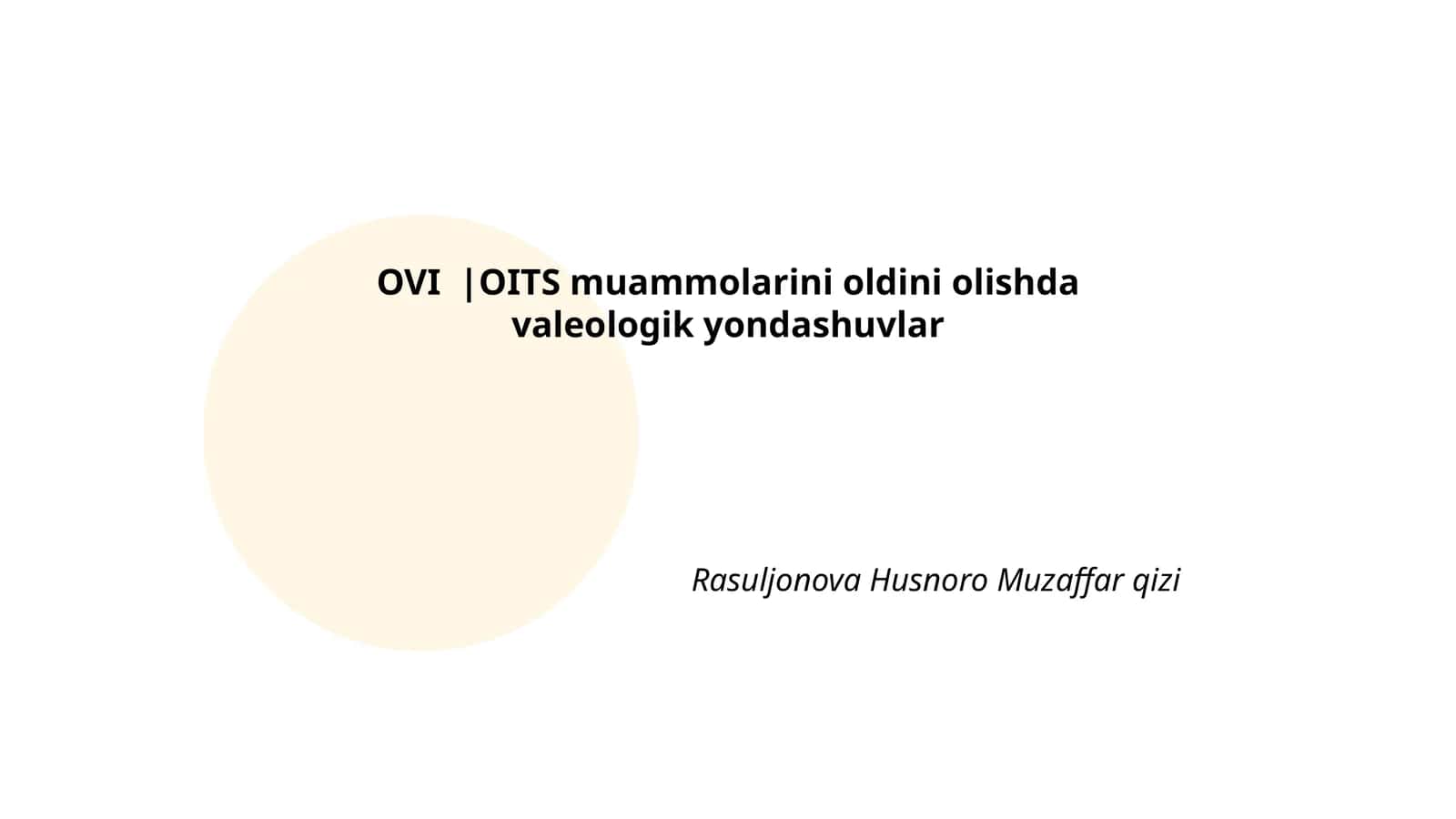 Valeologiya asoslari