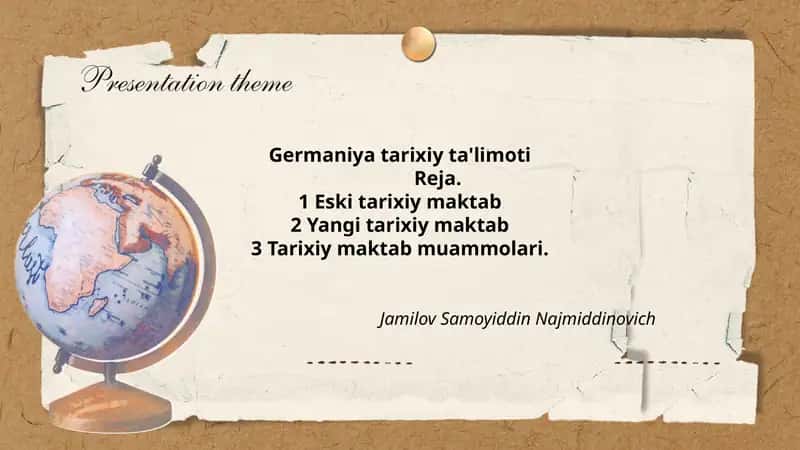 Germaniya tarixiy ta'limoti
