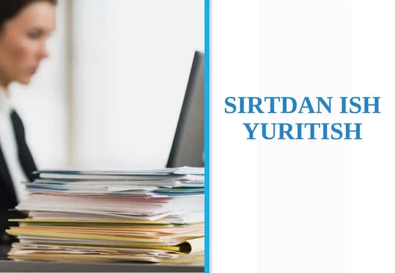SIRTDAN ISH YURITISH