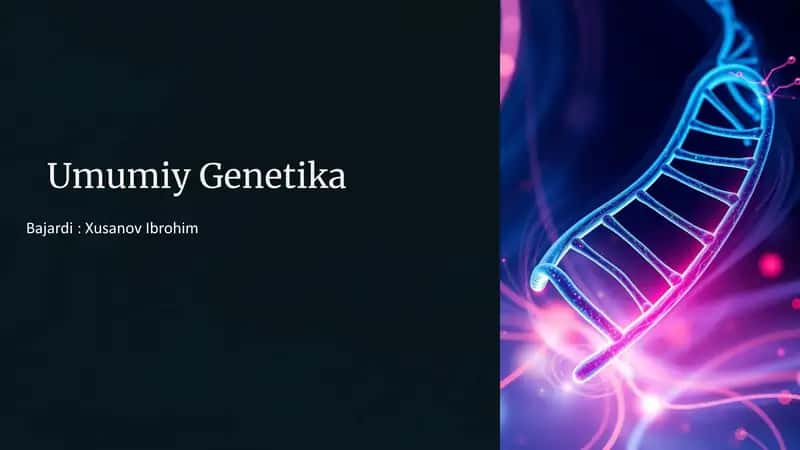 Umumiy Genetika