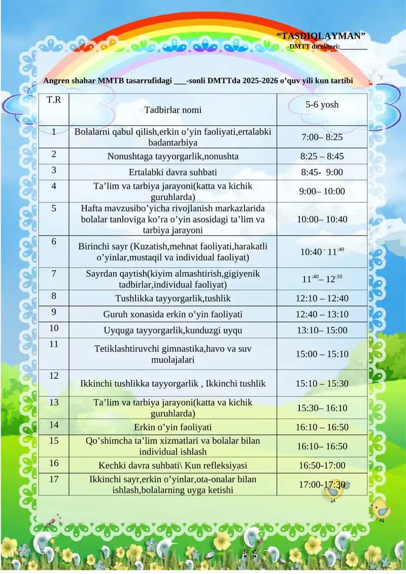 Kun tartibi