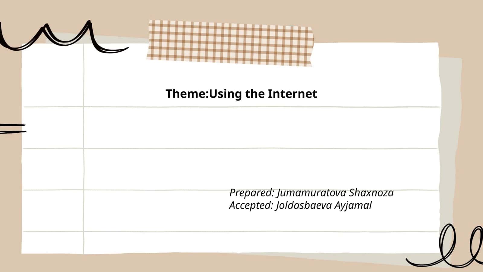 Using the Internet