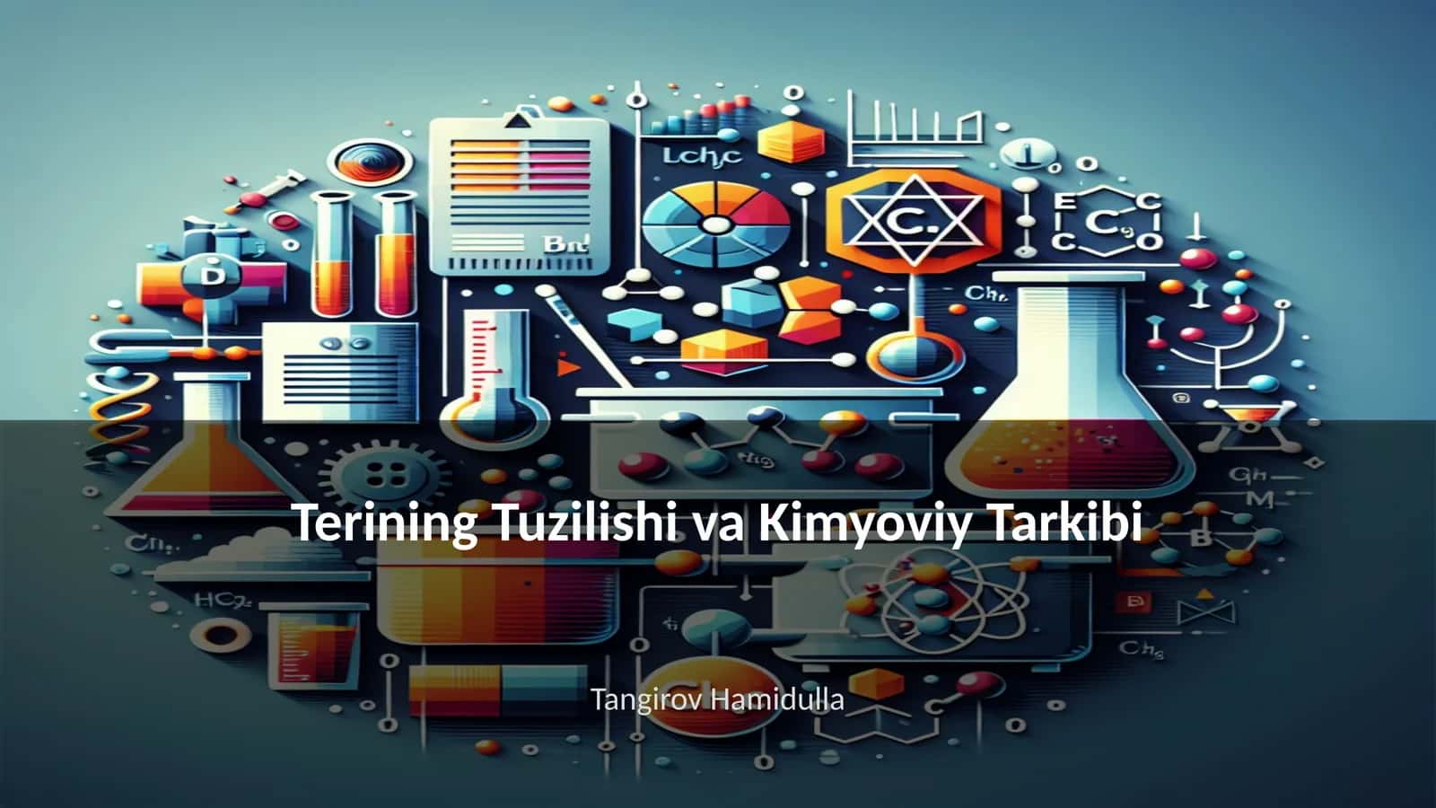 Terining Tuzilishi va Kimyoviy Tarkibi