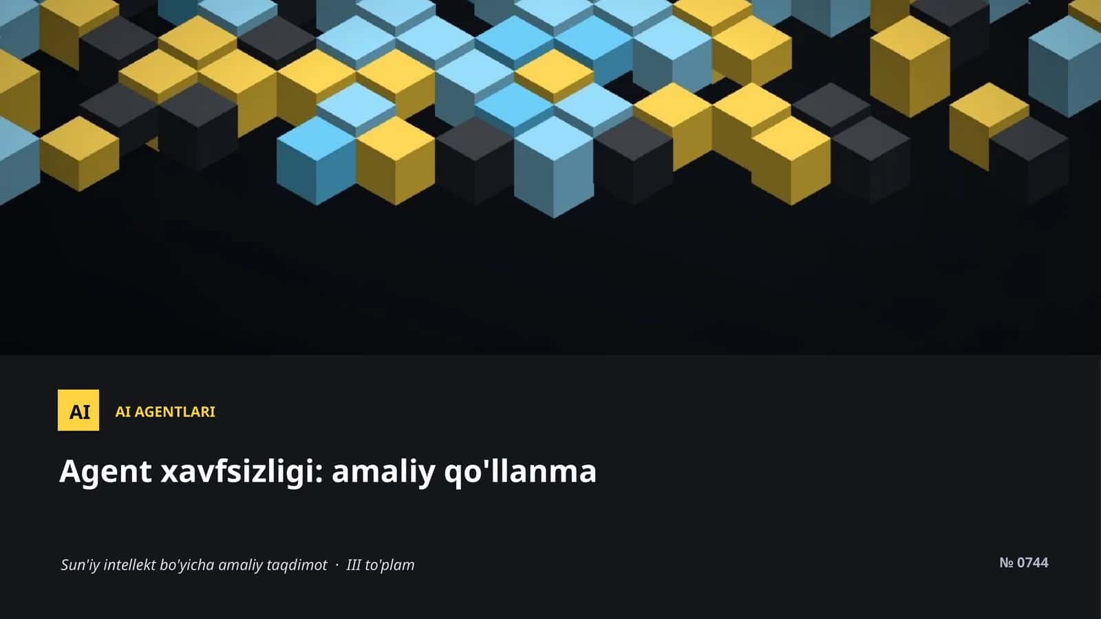 Sun'iy intellekt bo'yicha amaliy taqdimot