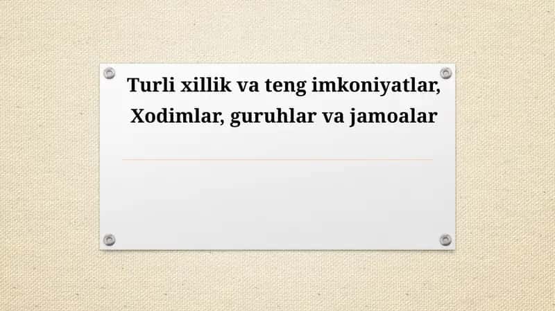 Tengimkoniyatlar