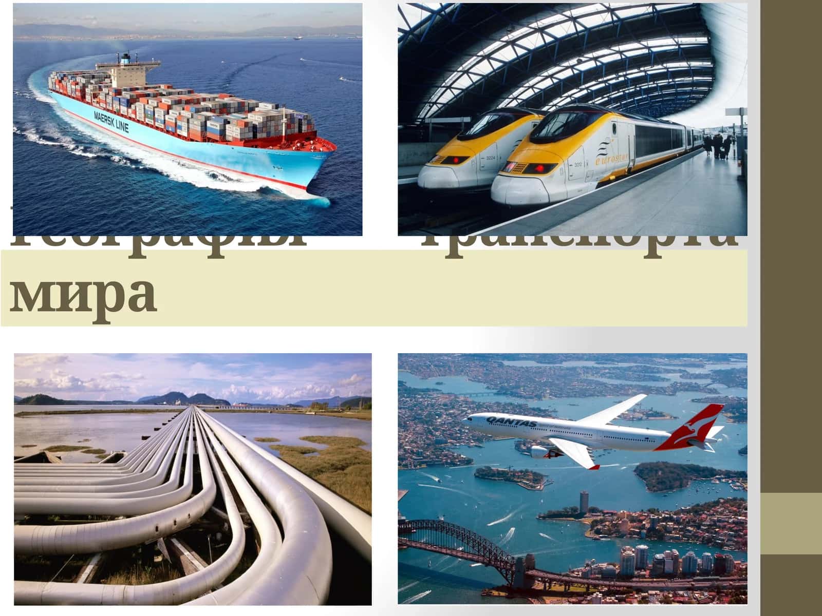 География транспорта мира