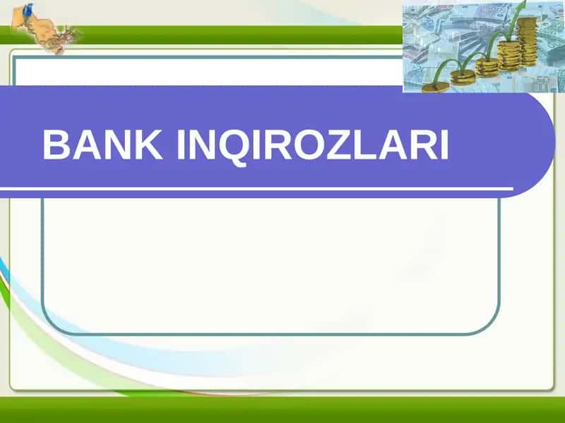 BANK INQIROZLARI