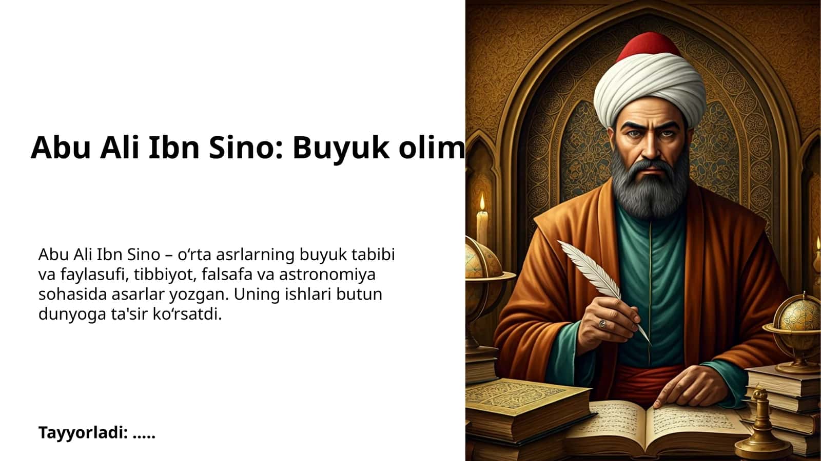 Abu Ali Ibn Sino: Buyuk olim