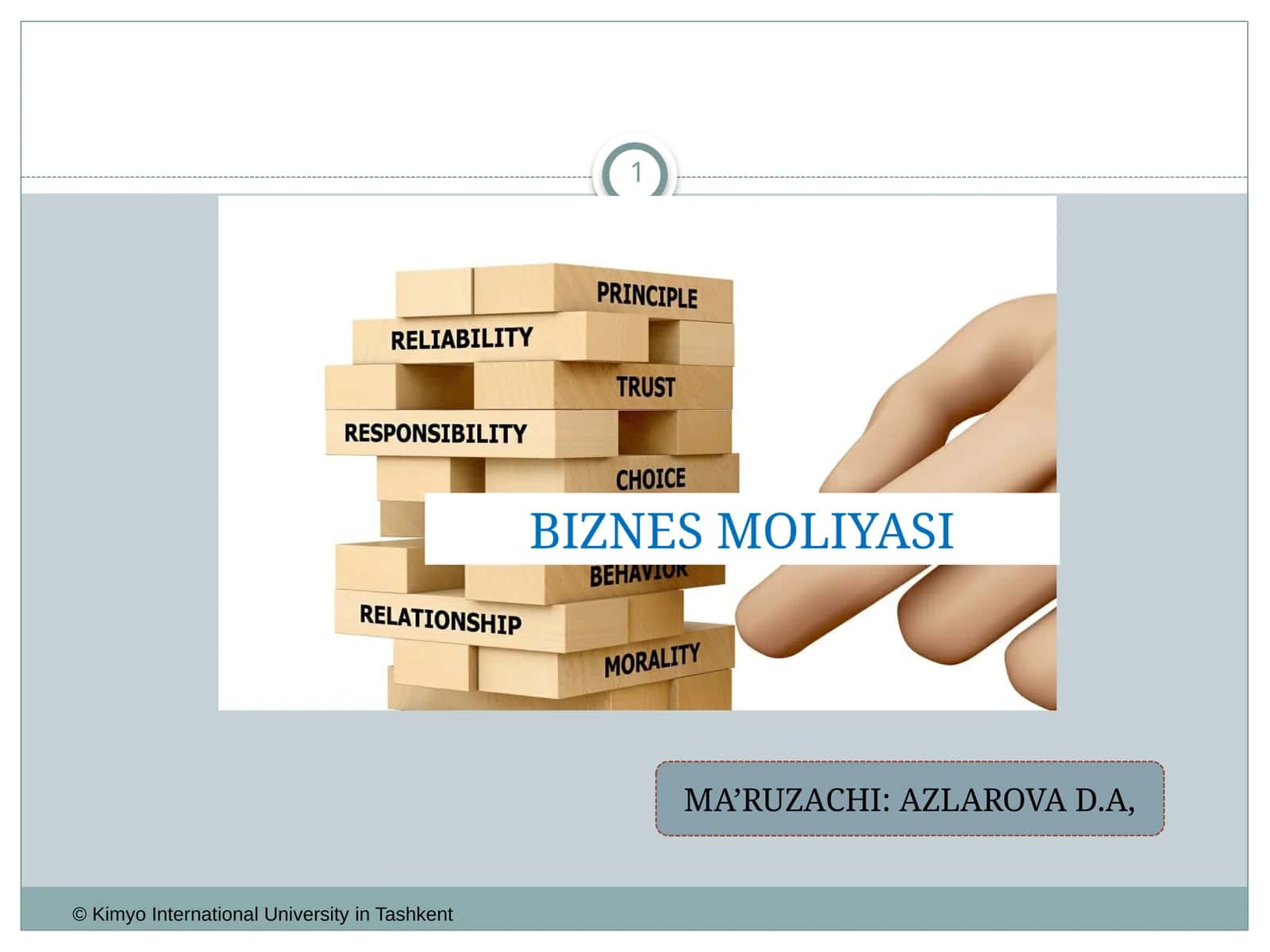BIZNES MOLIYASI