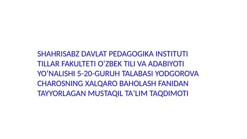 Oʻzbek tilida "CLIL" integratsiyalashgan ta'lim tushunchasi