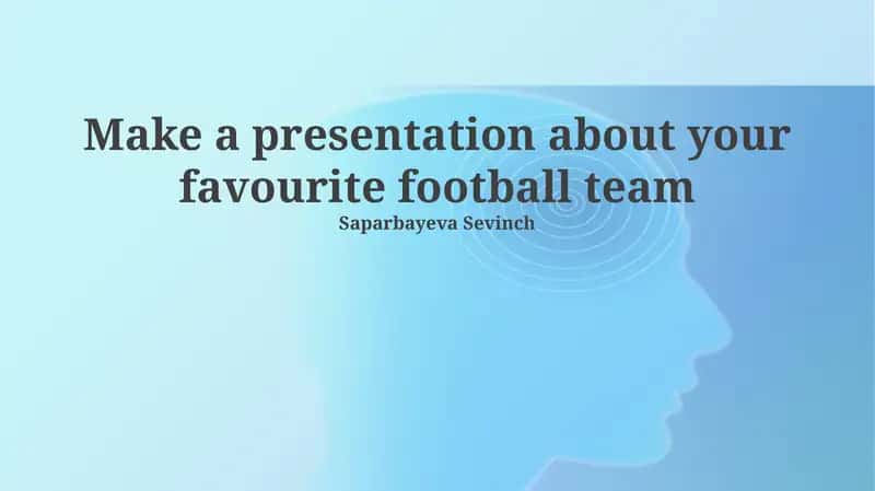 Presentation about Manchester United Football Club