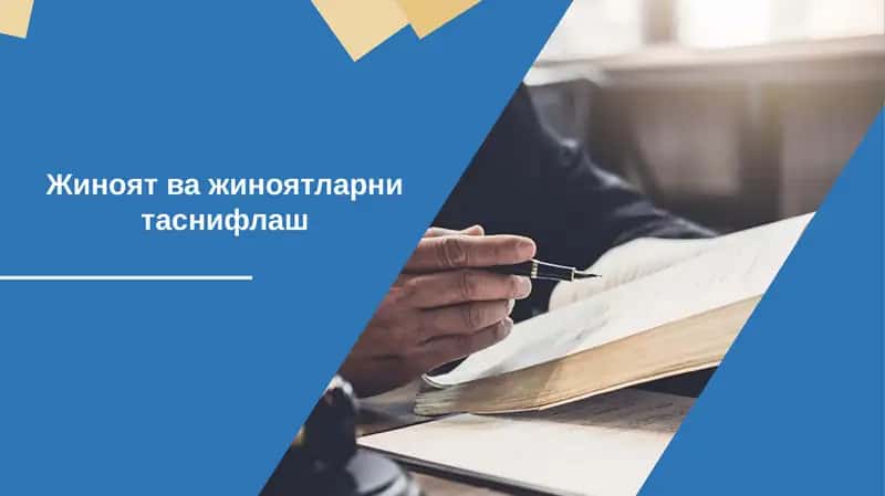 Жиноят ва жиноятларни таснифлаш