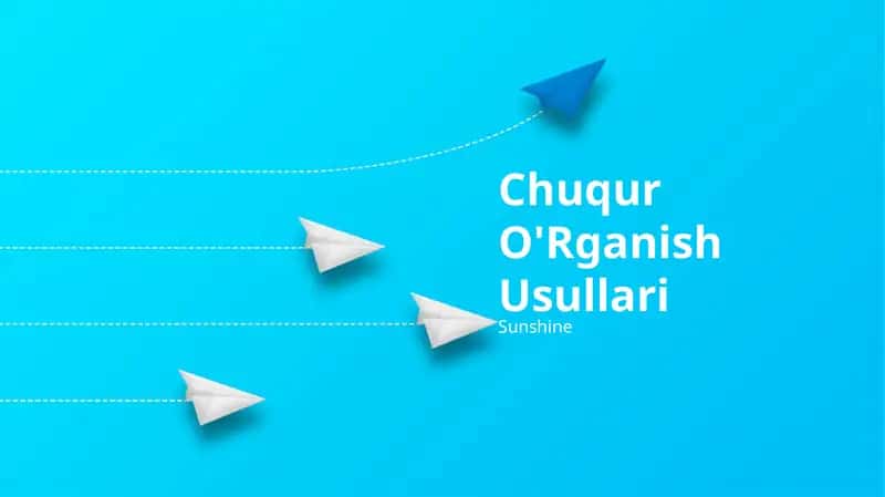 Chuqur O'Rganish Usullari