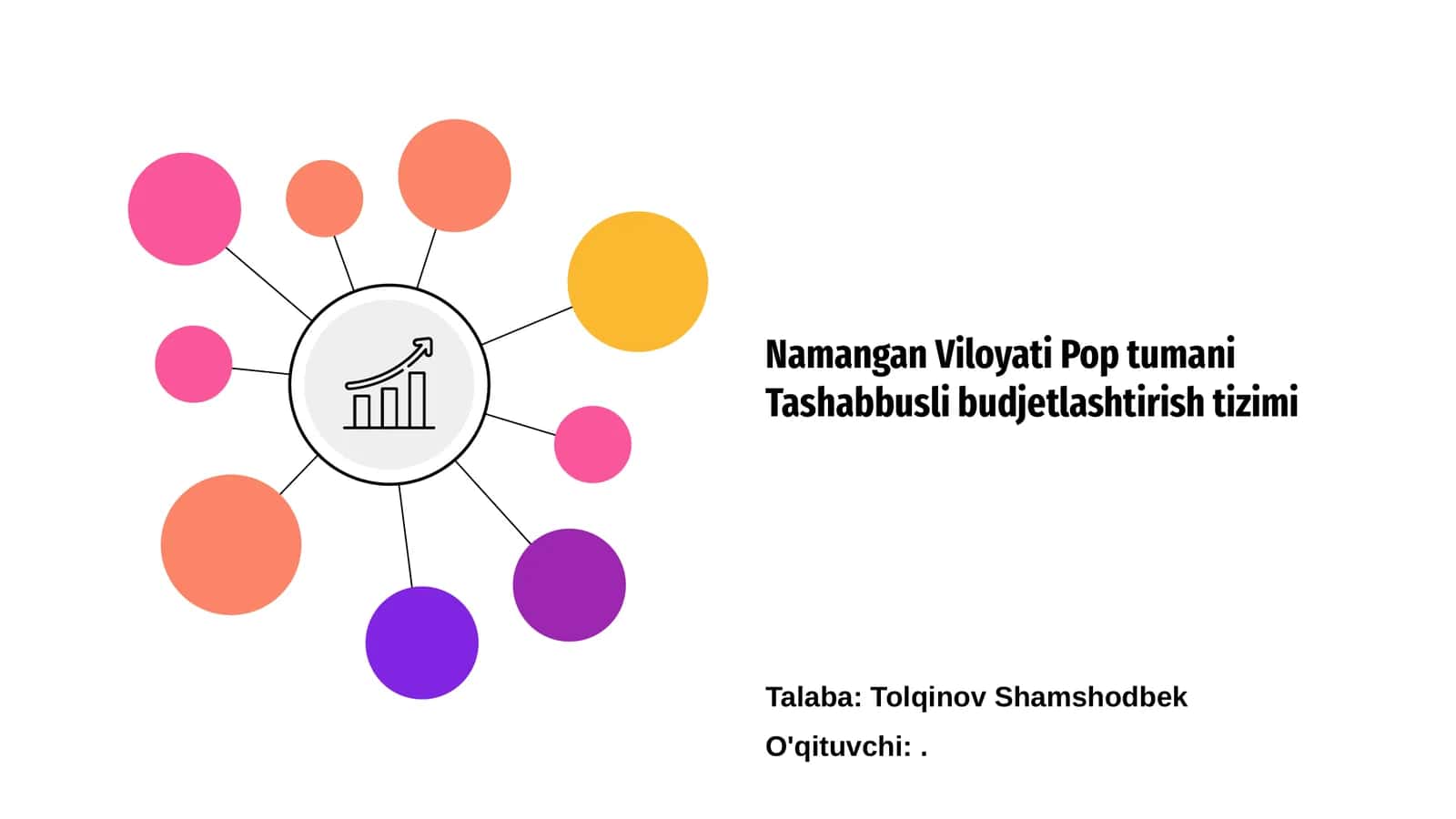 Namangan Viloyati Pop tumani Tashabbusli budjetlashtirish tizimi