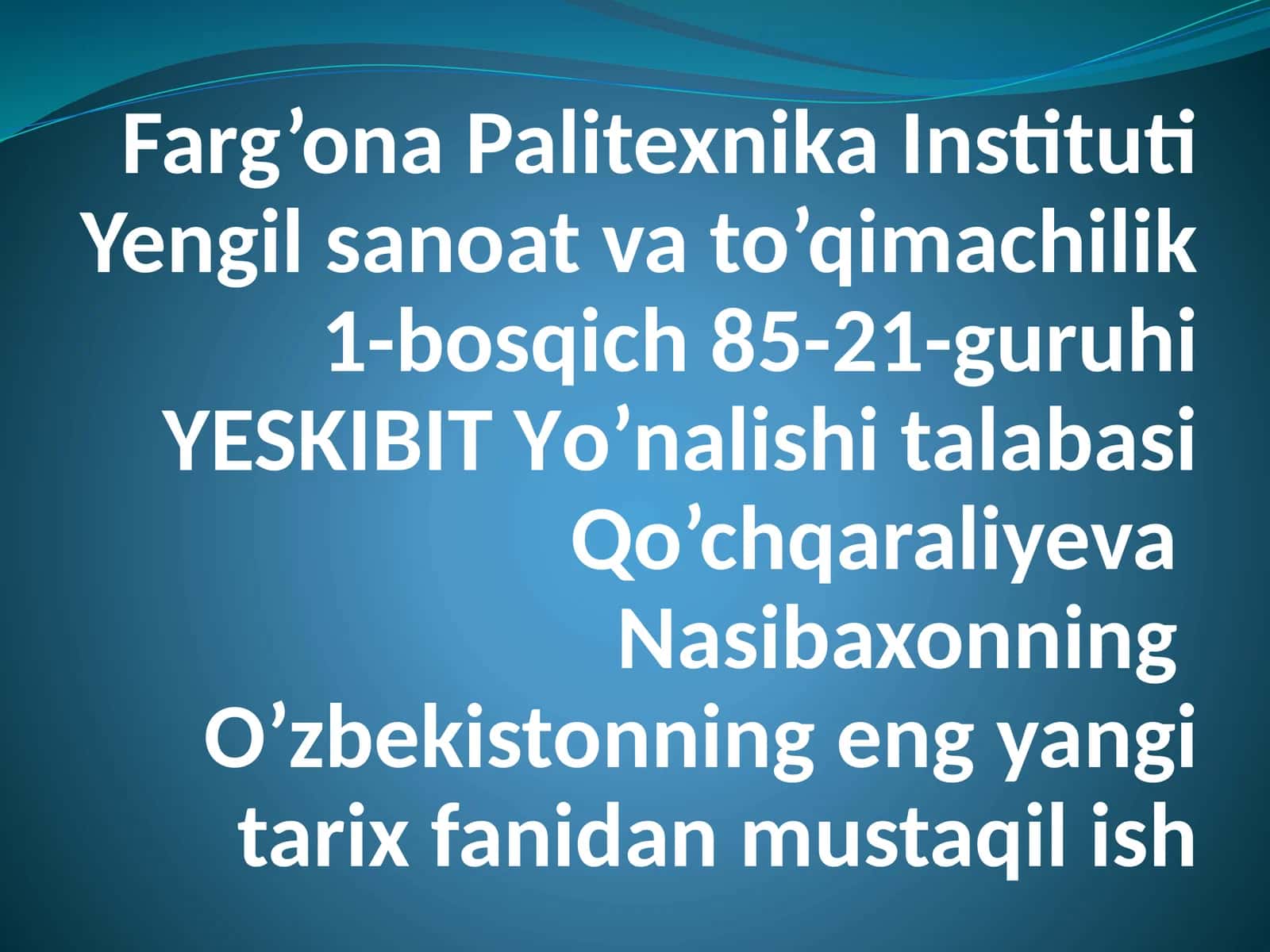 Prizidentlik boshqaruvi