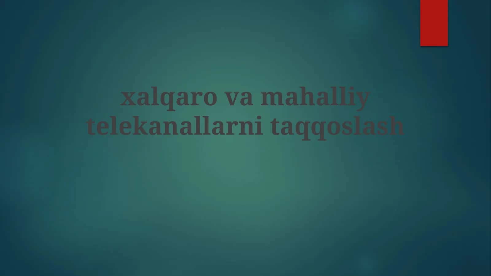 Mahalliy telekanallarning tarixiy rivojlanishi