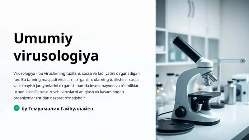 Umumiy virusologiya