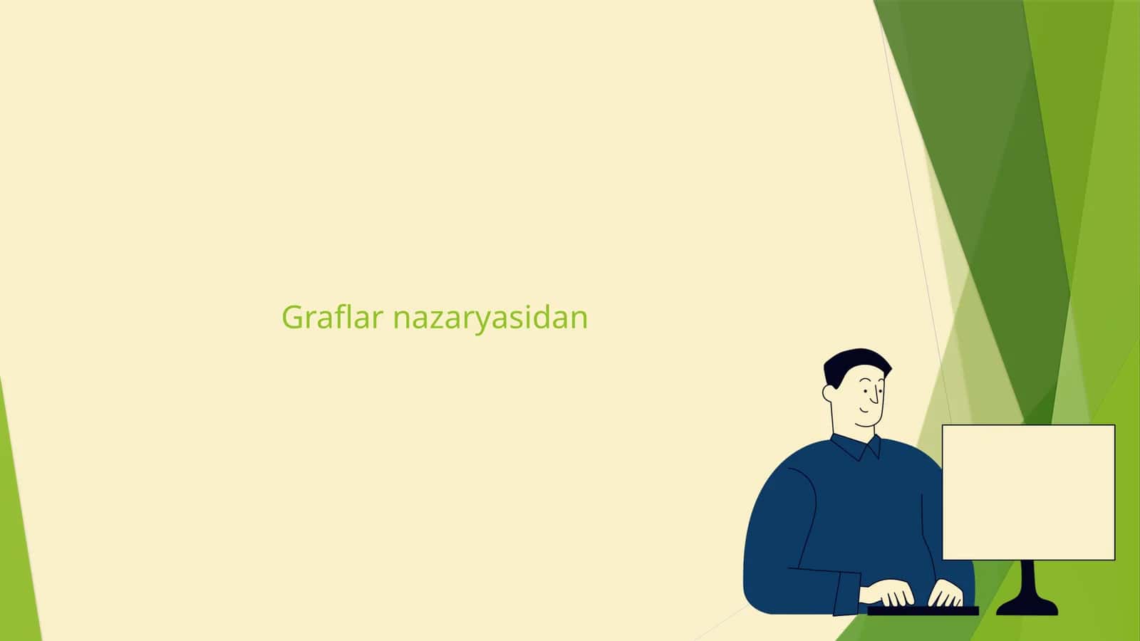 Graflar nazariyasi haqida umumiy tushuncha