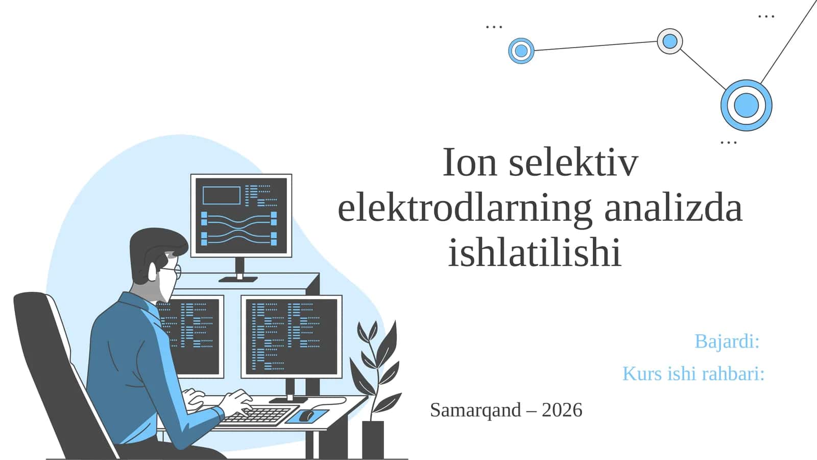 ion-selektiv elektrodlarning analizda ishlatilishi